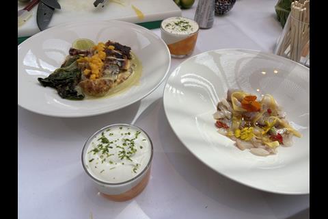 His dishes demonstrated that mangoes are more than just a dessert